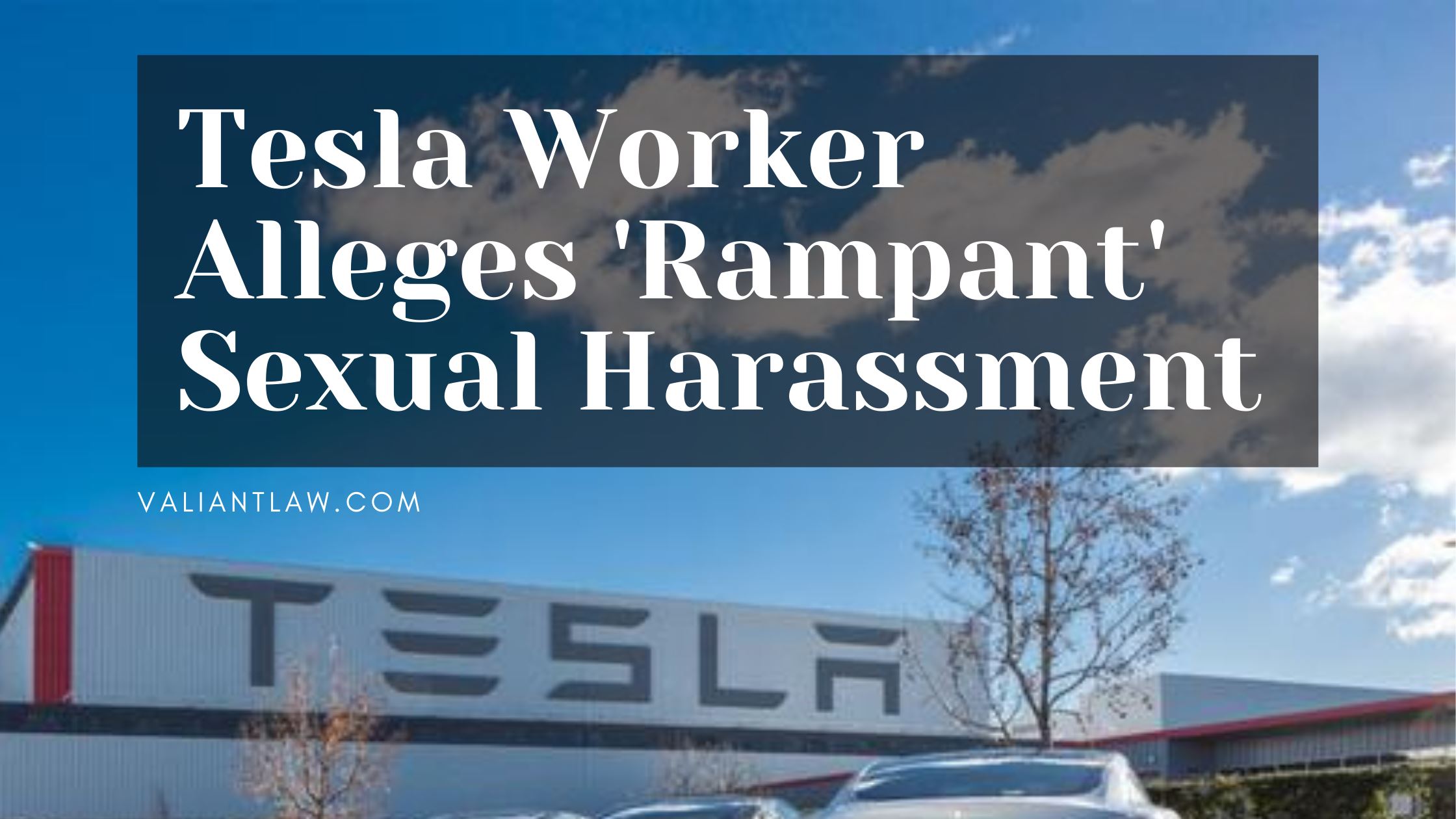 Tesla Worker Alleges Rampant Sexual Harassment 1977